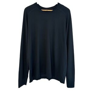 Lululemon Metal Vent Tech Shirt Mens XXL Navy Long Sleeve Performance Train